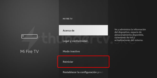 reiniciar